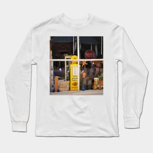 There's a Gas pump in the Window Long Sleeve T-Shirt